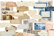 Vintage Creative Collage Kit 400+, an Object Graphic by DreamoraArt (Thumbnail 8 of 18)