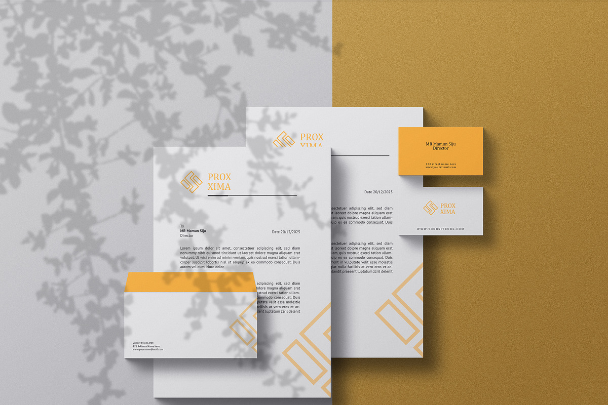 Stationery & Branding Mock-up, a Pens & Pencil Mockup by MnGfx (Photo 2 of 4)
