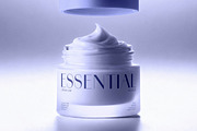Cosmetic Jar Mockup with Lid, a Product Mockup by Design Squad (Thumbnail 3 of 4)