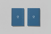 A5 Spiral Notebook Mockup, a Print Template by rahmatmoscae (Thumbnail 7 of 12)