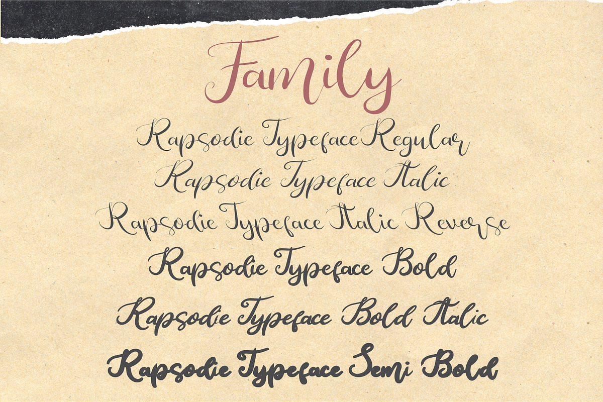 Rapsodie - Multilingual Script preview 8