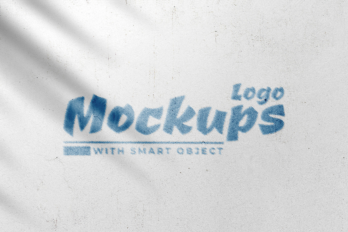 Realistic Wall Mockup Logo, an Advertising Mockup by Artlogs (Photo 3 of 4)