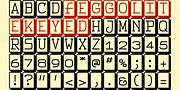 FeggoliteKeyed, a Symbol Font by Ingrimayne Type (Thumbnail 3 of 5)