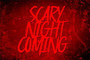 Blackmourn A Handbrush Horror Font, a Font by Allouse Studio (Thumbnail 5 of 10)