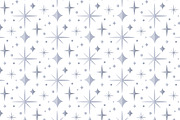 Flat Silver Stars Pattern, a Pattern Graphic by MISS CHATZ (Thumbnail 3 of 3)