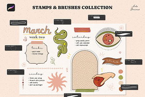 Stamps & Brushes Collection