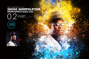Smoke Manipulation Photoshop Action, an Action Add-On by MRI STUDIO (Thumbnail 2 of 18)