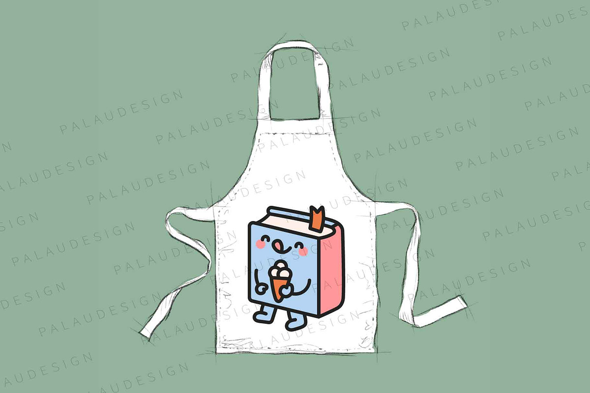 Cute Kawaii Books Characters, an Education Illustration by Palau (Photo 4 of 12)