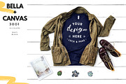 T-Shirt Mockup Bundle Bella Canvas, a Shirt Mockup by lock and page (Thumbnail 5 of 71)