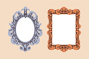 Vintage picture frames, borders set, an Object Illustration by Good Studio (Thumbnail 6 of 16)