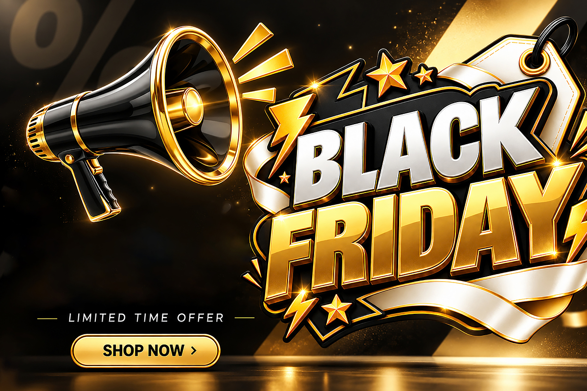 Black Friday 3D PNG Elements, an Object Illustration by MarisoArt (Photo 5 of 6)