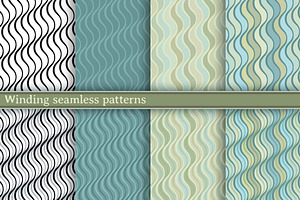 Winding Seamless Patterns