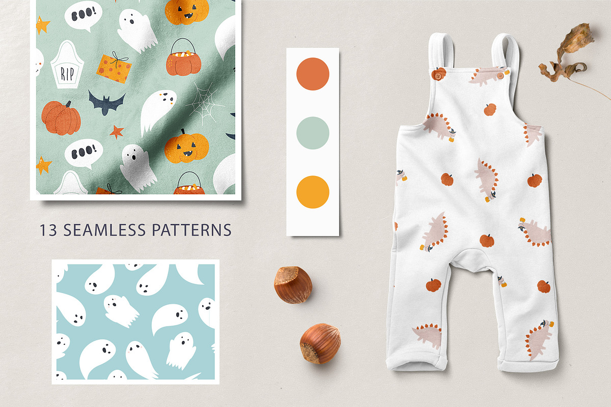 Halloween Dinosaurs Collection, an Illustration by danceyourlife (Photo 8 of 13)
