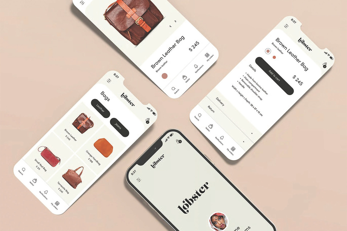 Smartphone Screen Mockup –Mobile App, an iPhone Mockup by DesignRushMarket (Photo 7 of 12)