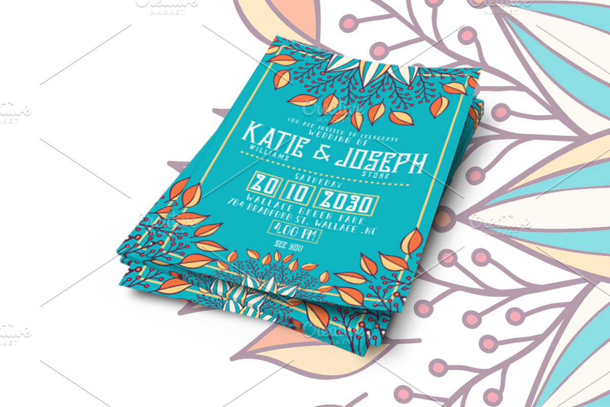 Wedding Invitation, an Invitation Template by Tiaga (Photo 3 of 4)