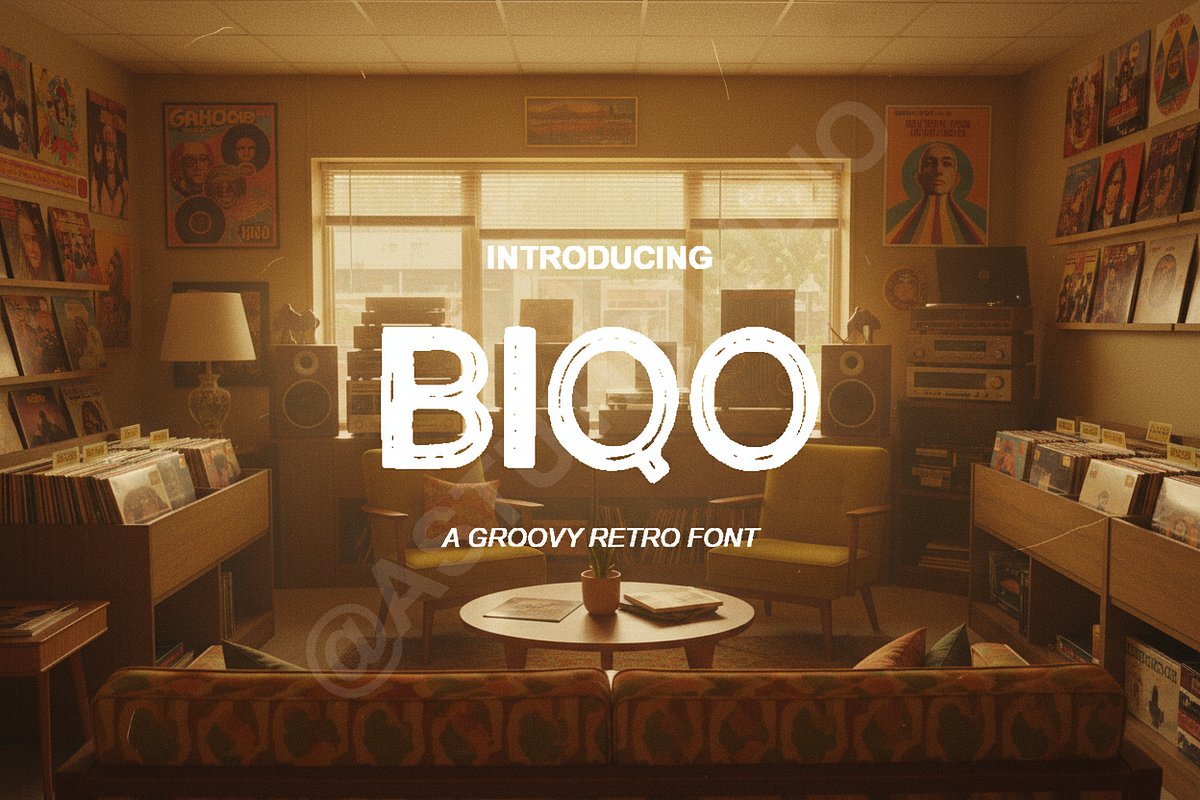 Biqo - Modern Luxury Serif Typeface, a Font by Astuti Studio (Photo 1 of 15)