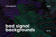 Bad Signal Backgrounds Vol. 01, a Background Graphic by dvtchk (Thumbnail 3 of 10)