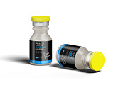 Ebola Vaccine Bottle 3D PSD Set, a Packaging Mockup by artBit Design Studio (Thumbnail 3 of 6)
