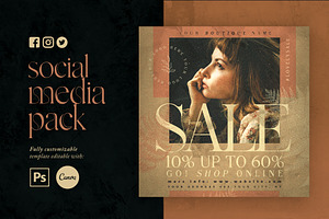 Fashion Sale - Social Media Pack