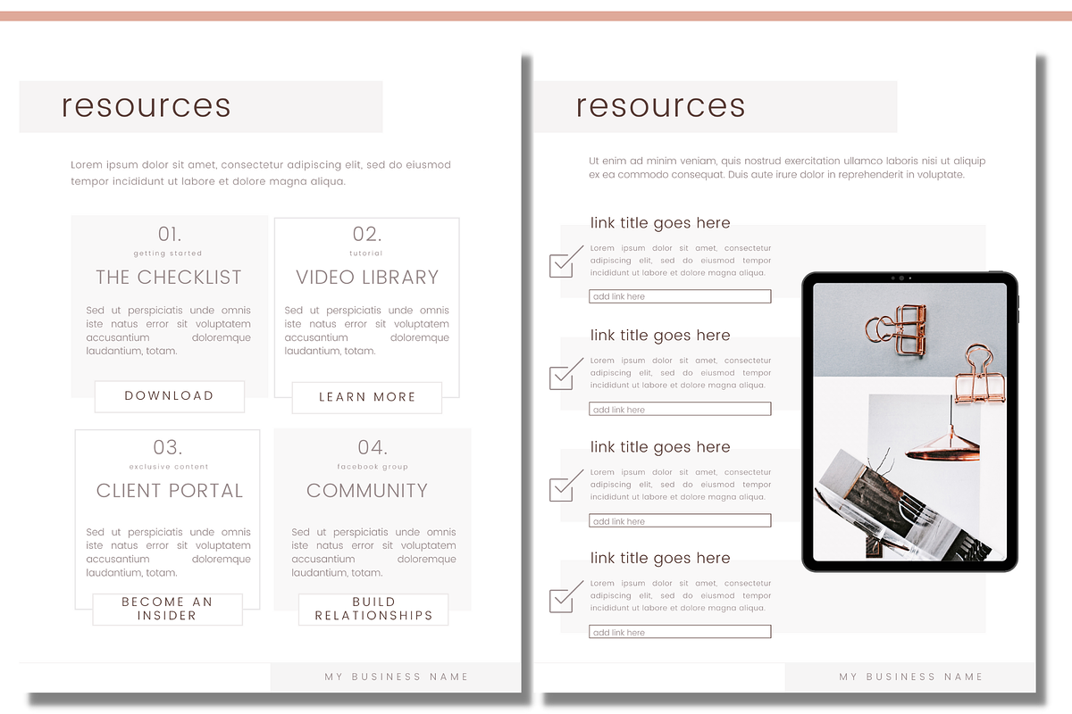 Client Offboarding Packet, a Templates & Theme by The Edits Shop (Photo 3 of 7)