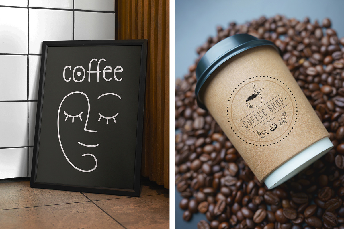 Cozy coffeeshop: tea and coffee art, a Food Illustration by harmonia_green_art (Photo 7 of 8)