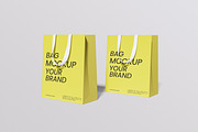 High-Quality Shopping Bag Mockups, a Packaging Mockup by swsi-studio (Thumbnail 3 of 6)