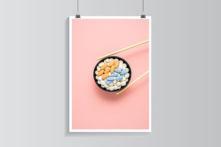 Sushi pills.
