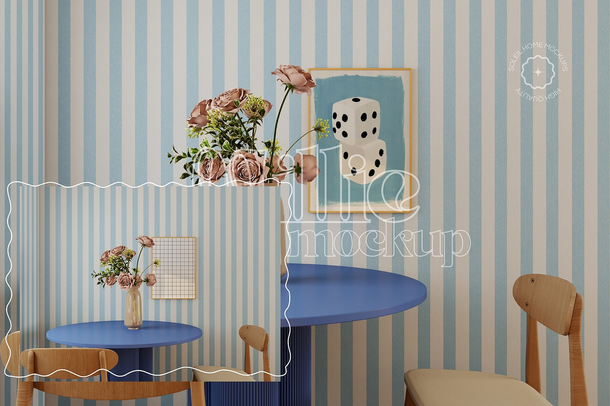 MILLIE | Kitchen Frame Mockup Set, a Household Mockup by SoleilHomeMockups (Photo 9 of 12)