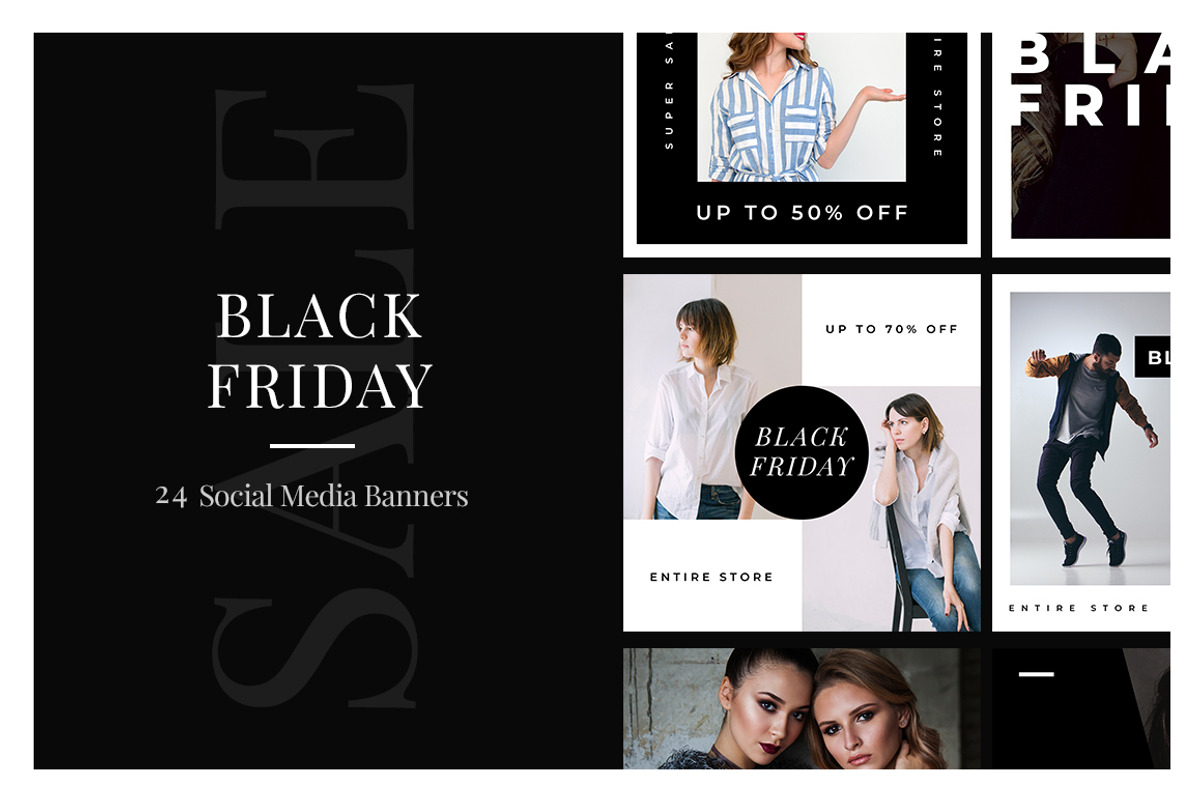 Ultimate Black Friday Social Media, a Social Media Template by MinimalStudioCo (Photo 10 of 67)