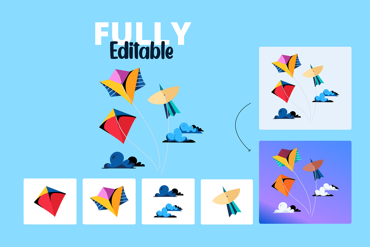 Animated Flat Festival Icons, a Duotone Icon by Prosymbols (Photo 4 of 14)