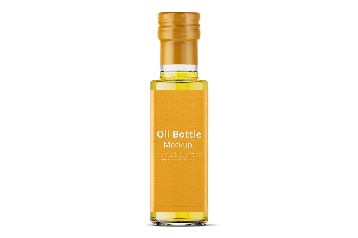 Oil Bottle Mockup, a Packaging Mockup by Designbuys (Photo 2 of 2)