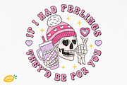 Skeleton Valentine Sublimation, a Seasonal Illustration by LemonDesign (Thumbnail 5 of 13)