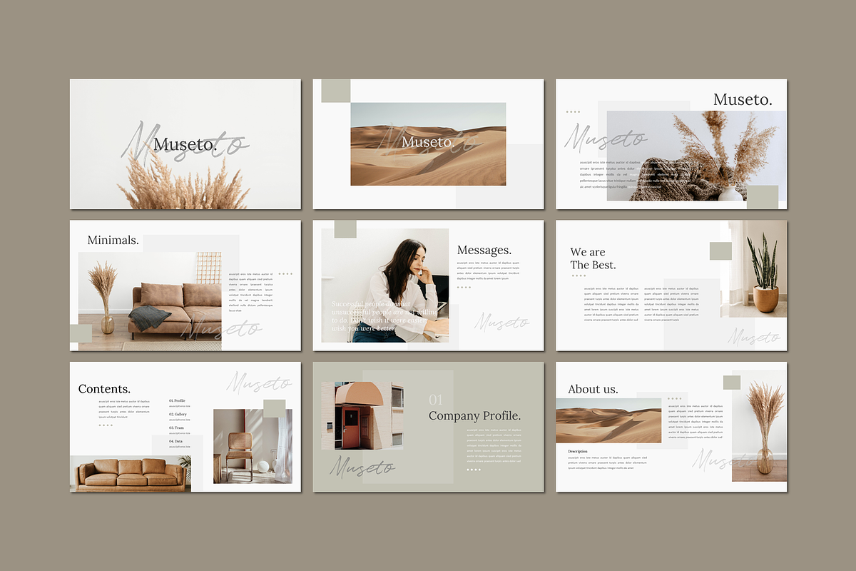 Musetto - Google Slides Template, a Marketing Template by deasign (Photo 5 of 9)