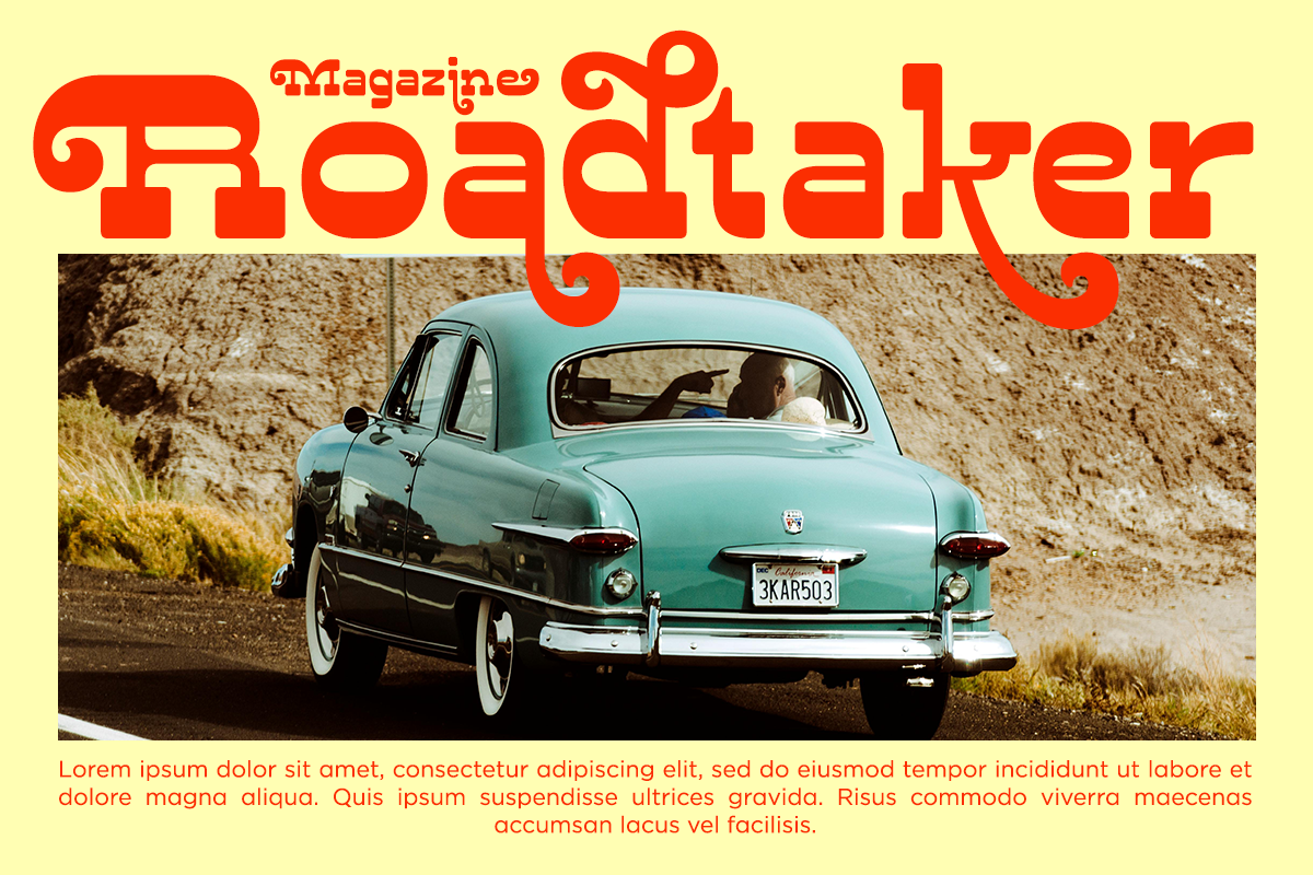 Dhefani - Vintage Slab Font, a Slab Serif Font by RagamKata (Photo 4 of 10)