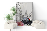 Girl driving a car in the city., a Person Illustration by Laifalight (Thumbnail 3 of 3)