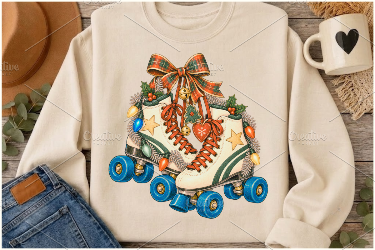 Nostalgic Christmas Clipart Bundle, a Seasonal Illustration by Ink Gallery (Photo 6 of 10)