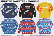Knitted Sweater - Mockup, a Hoody Mockup by DaldSgh (Thumbnail 1 of 18)