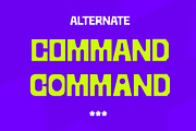 Rayakan - Geometric Display, a Sans Serif Font by Muflieart (Thumbnail 11 of 13)