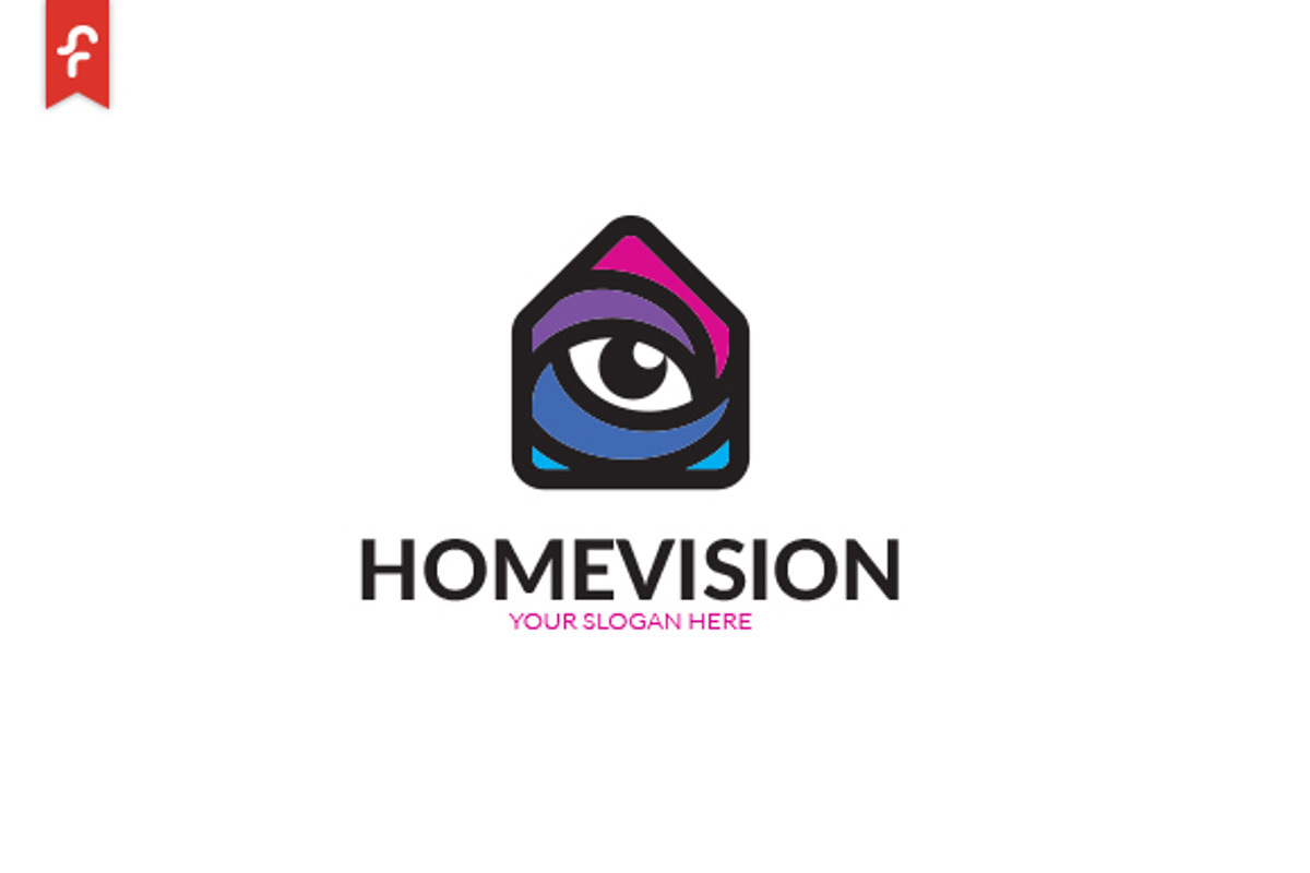 Home Vision Logo, a Branding & Logo Template by ft.studio