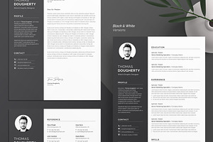 Canva Resume Template Word