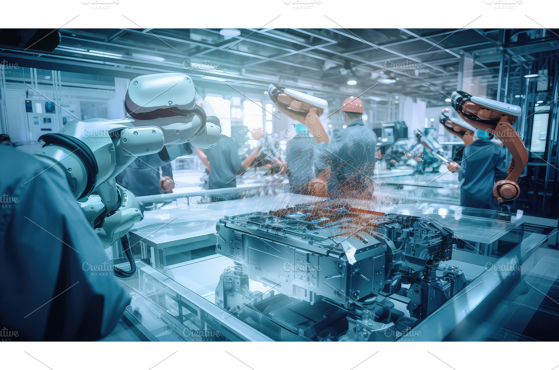 innovation process technology ai, a Technology Photo by pikepicture