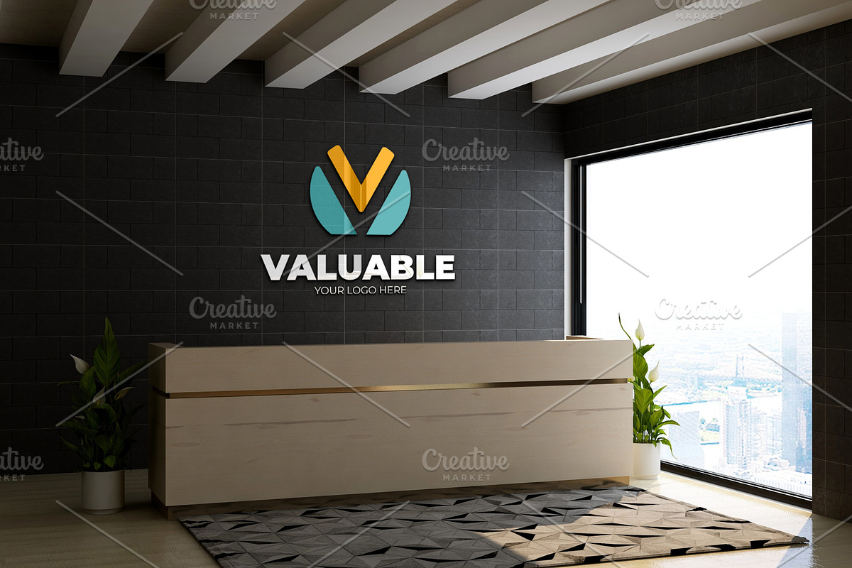 PSD Office Lobby Waiting Room Mockup, a Product Mockup by Ayy (Photo 17 of 21)