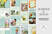 Nutrition Coach Social Media Kit, a Social Media Template by Deepa Template Studio (Thumbnail 4 of 11)