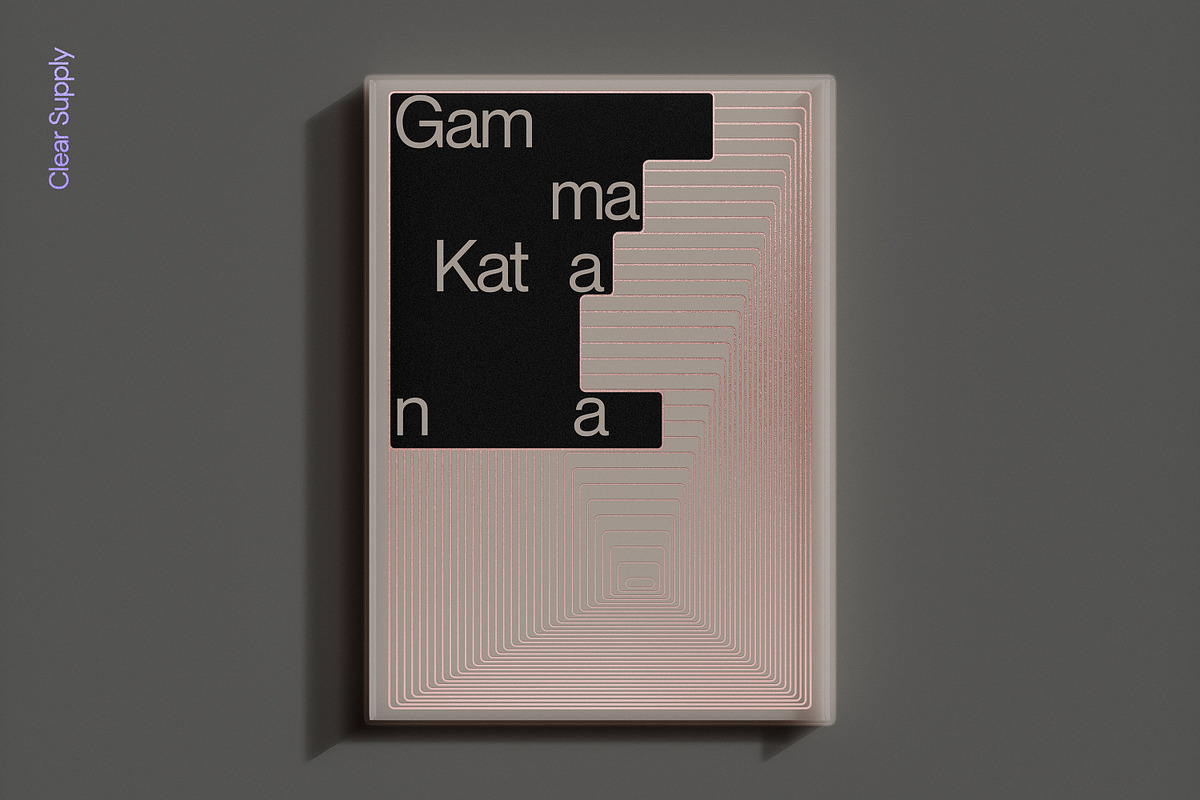 Gamma Katana, an Advertising Mockup by Clear Supply (Photo 5 of 17)