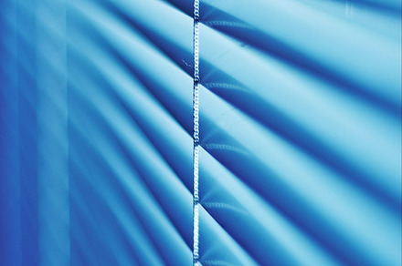 Blinds featuring inside, interior, and room