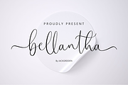 Bellantha, a Handwritten Font by Jackgridden (Thumbnail 2 of 12)