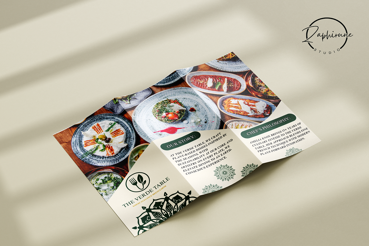 Restaurant Branding Kit, a Branding & Logo Template by Zaphirune_Studio (Photo 2 of 6)