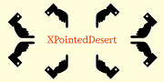 XPointedDesert, a Symbol Font by Ingrimayne Type (Thumbnail 3 of 5)