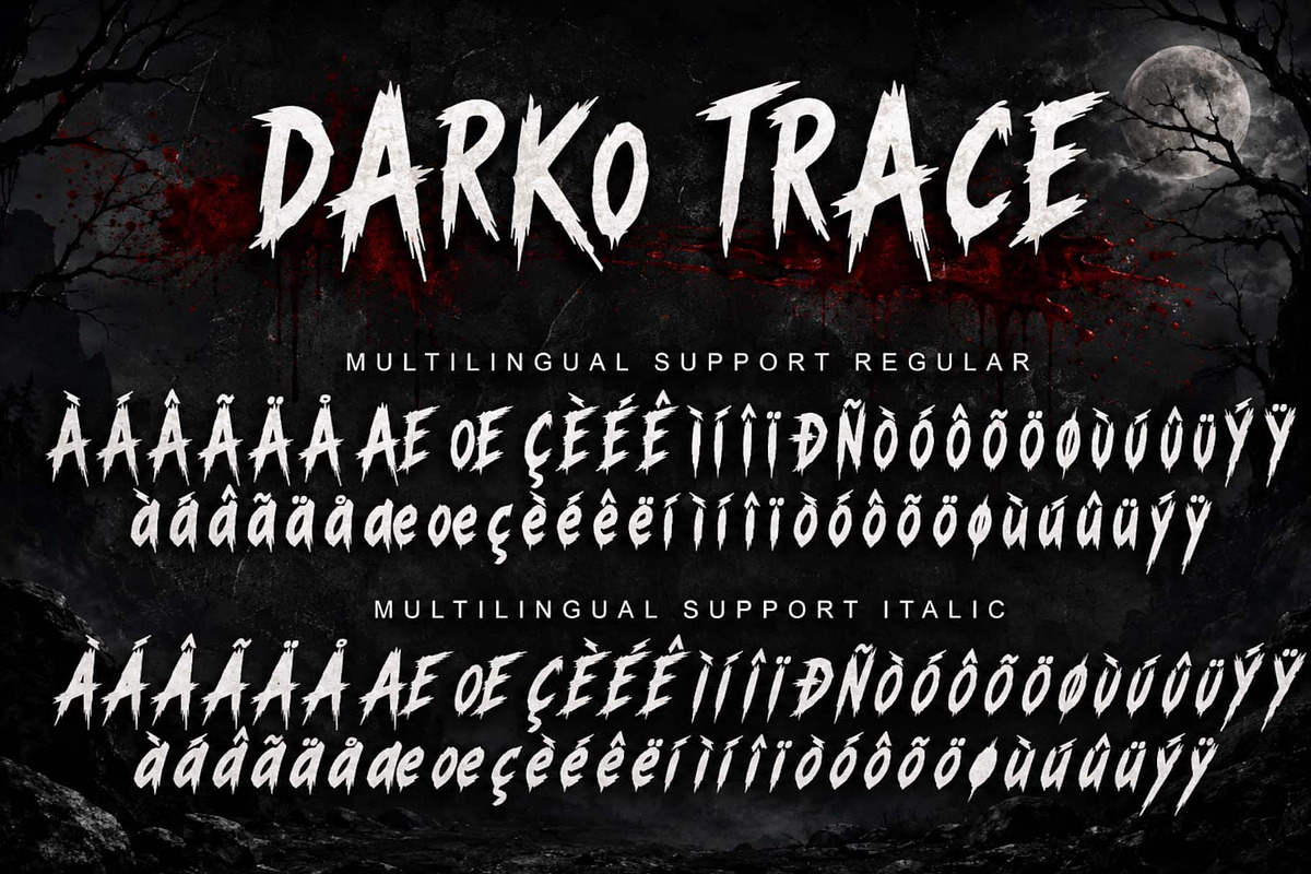 Darko Trace, a Handwritten Font by Yoga Letter (Photo 9 of 9)