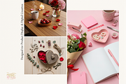 Valentine Aesthetic Desk Mockup 100, a Packaging Mockup by KennedyStudio (Thumbnail 9 of 12)